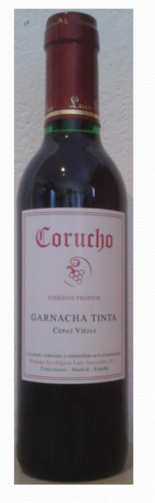 Vino corucho garnacha tinta